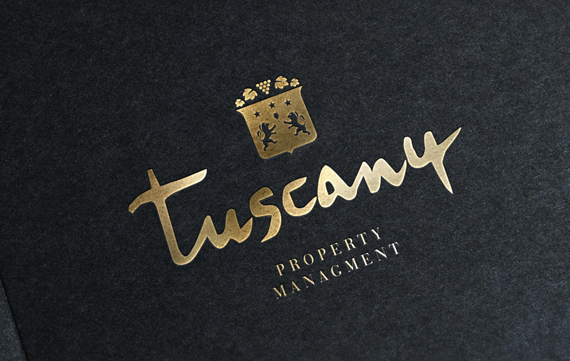 Tuscany Broker Property Managment Italy Logotype Logo