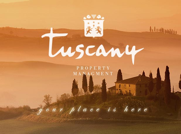 Tuscany Broker Property Managment Italy Logotype Logo
