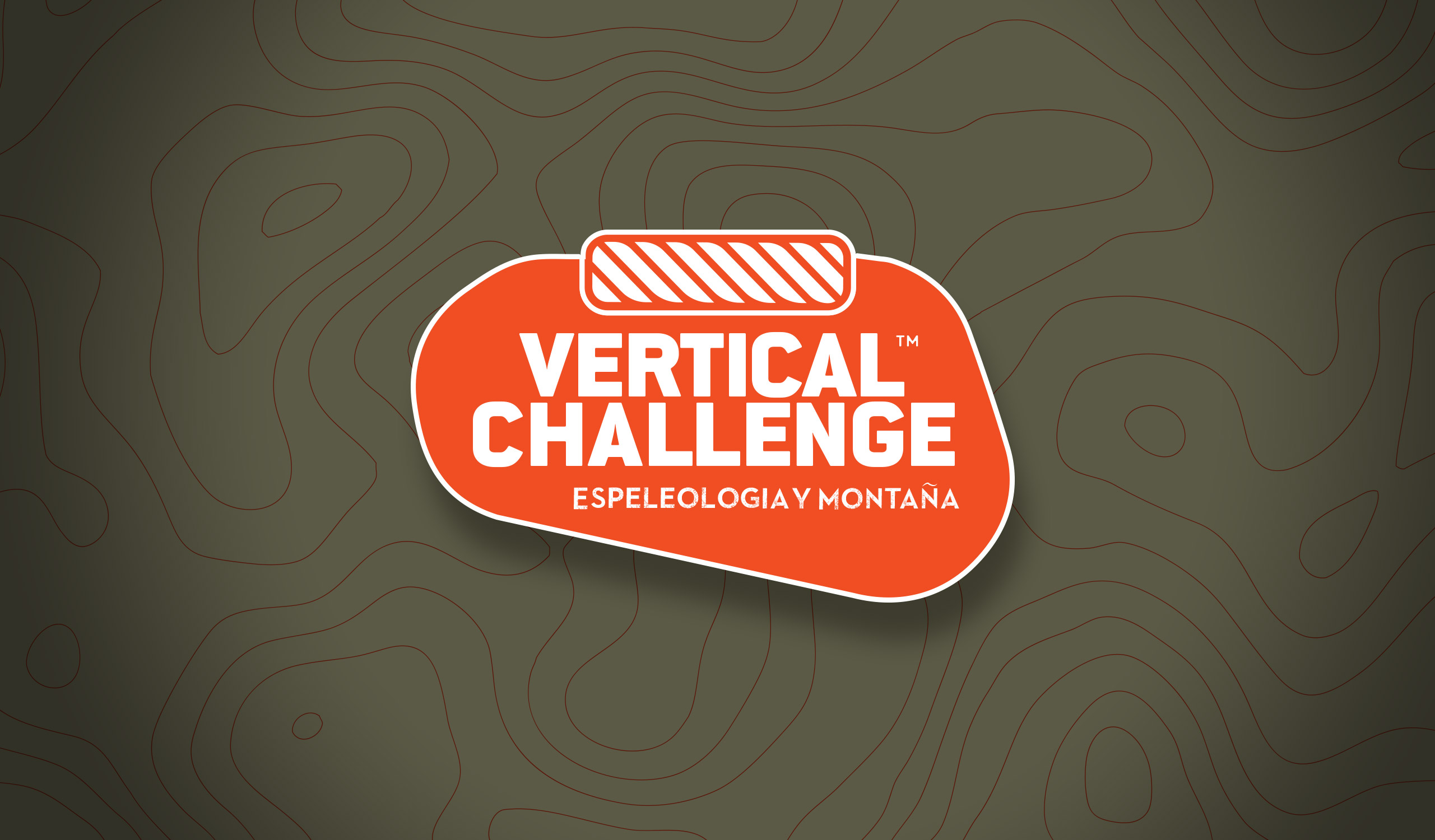 Vertical Challenge. Espeleología y Montaña. Actividades de Alta Montaña. Excursiones de espeleología. Lleida. España. Vertical Challenge. Speleology and Mountaineering. High Mountain Activities. Lleida. Spain. Logotype. Logotipo.