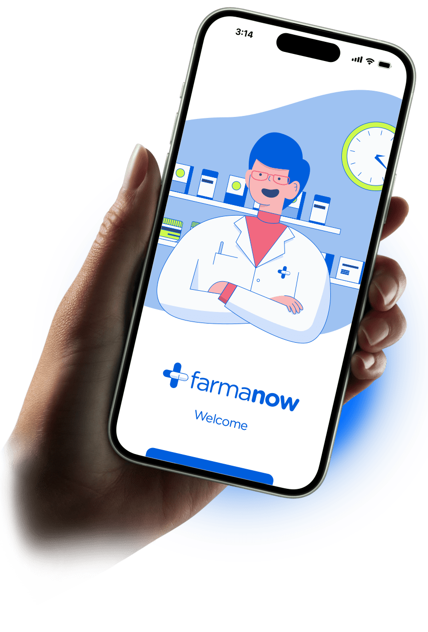 App design. UX/UI. Diseño de Aplicación móvil. Farmanow.