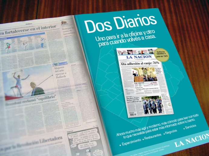La Nacion Newspaper Advertising